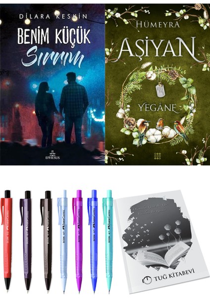 Aşiyan 3 Yegane ve Ephesus Yayınları Benim Küçük Sırrım 1 Dilara Keskin 2li Set