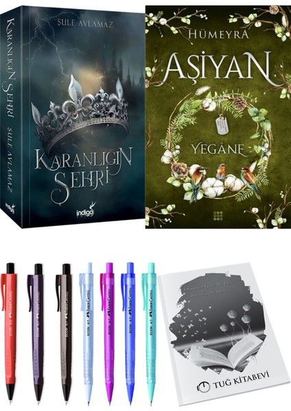 Aşiyan 3 Yegane ve Karanlığın Şehri 1 Şule Avlamaz 2li Set + Hediyeli