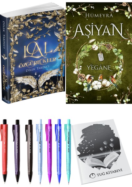 Aşiyan 3 Yegane ve Ephesus Yayınları Lal Özgürlükler 2 Dilek Tarıncı 2li Set + Hediyeli