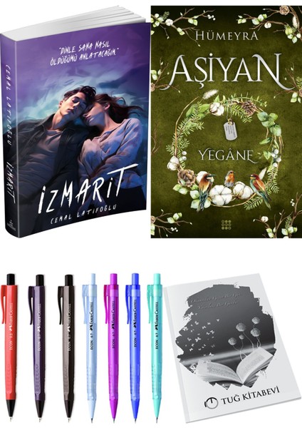 Aşiyan 3 Yegane ve Ephesus Yayınları Izmarit Cemal Latifoğlu 2li Set + Hediyeli