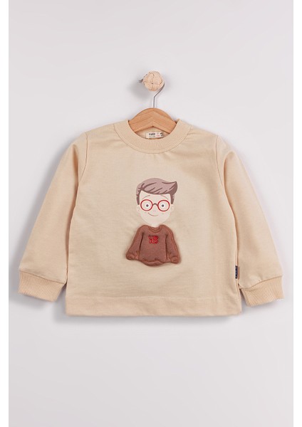 Erkek Çocuk 2'li Paket Basic Sweatshirt modelleri