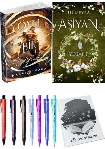 Aşiyan 3 Yegane ve Ephesus Yayınları Öyle Bir Uğradım Maral Atmaca 2li Set + Hediyeli