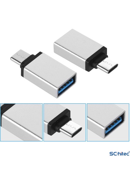 Type-C To Usba 3.0 Otg Dönüştürücü
