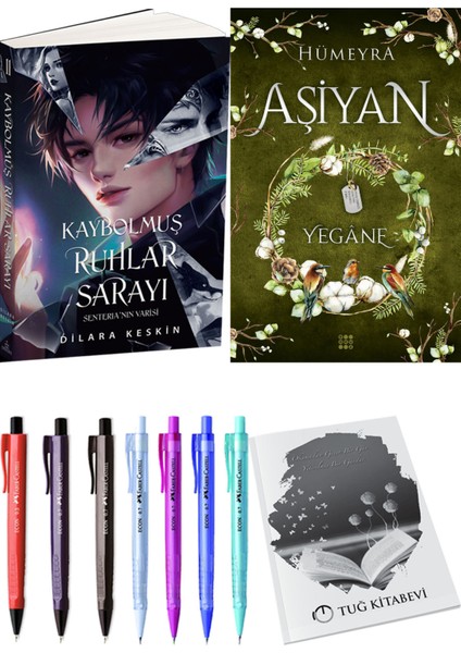 Aşiyan 3 Yegane ve Ephesus Yayınları Kaybolmuş Ruhlar Sarayı 2 Dilara Keskin + Hediyeli