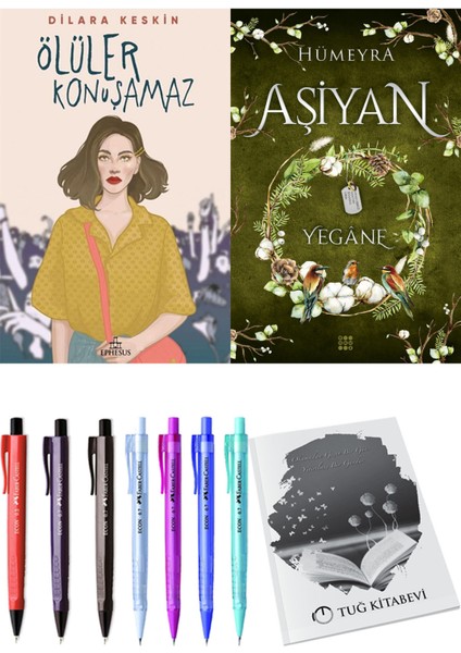 Aşiyan 3 Yegane ve Ephesus Yayınları Ölüler Konuşamaz Dilara Keskin 2li Set + Hediyeli