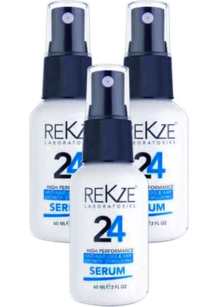 3 Tane Saç Besleyici Spreyi 60 ml Ölçeğinde Sprey