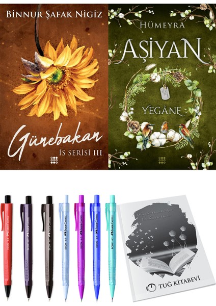 Aşiyan 3 Yegane ve Dokuz Yayınları Is Serisi 3 Günebakan Binnur Şafak Nigiz + Hediyeli