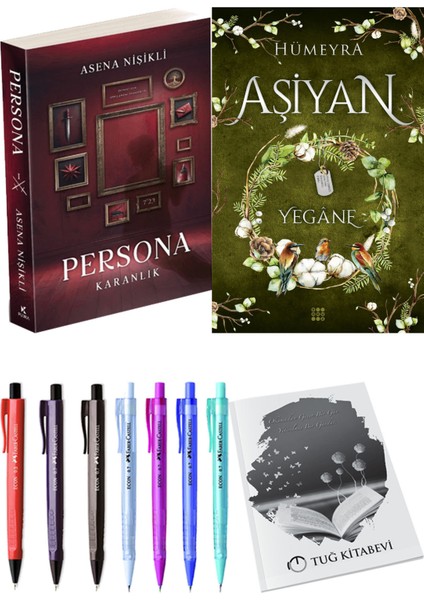 Aşiyan 3 Yegane ve Persona Karanlık Asena Nişikli 2li Set + Hediyeli
