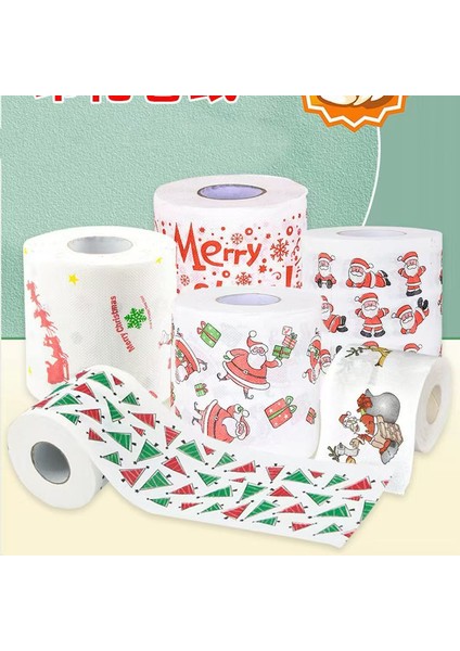 Noel Baba Kağıt Mendil 10 Rulo (Yurt Dışından)