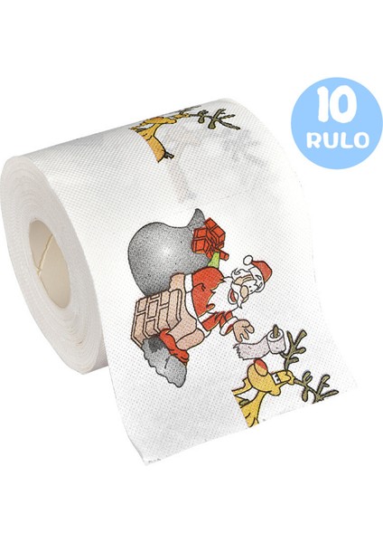 Noel Dumanlı Cam Mendili 10 Rulo (Yurt Dışından)