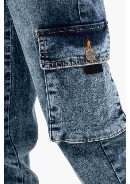 Erkek Çocuk Jogger Kargo Cepli Kot Pantalon fırsatları