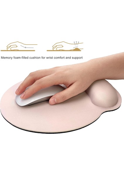 Desenli Ergonomik Oyuncu Gaming Mouse Pad ve Bilek Desteği Set