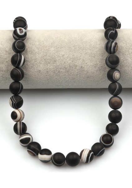 Mat Göz Akik Doğaltaş Dizi 12 mm Küre Kesim fiyatları