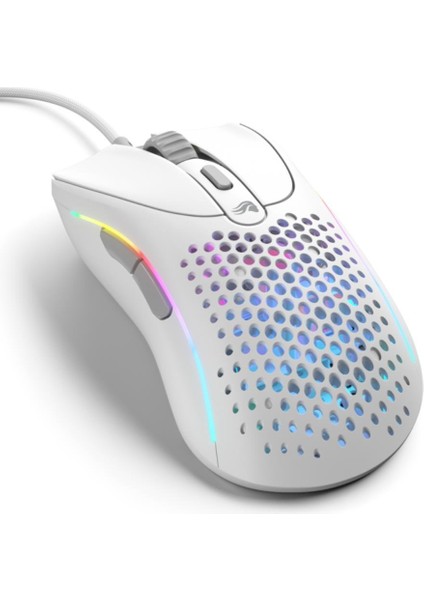 Glo-Ms-Dv2-Mw Model D 2 Kablolu Beyaz Gaming Mouse