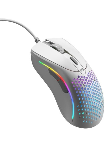 Glo-Ms-Dv2-Mw Model D 2 Kablolu Beyaz Gaming Mouse