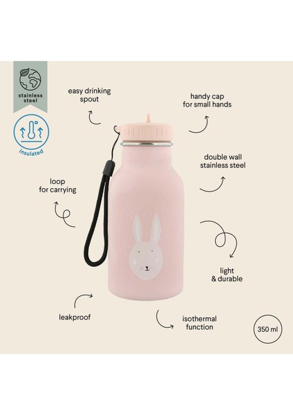 Insulated Drınkıng Bottle 350ML - Termos Şişe - Mrs. Rabbıt