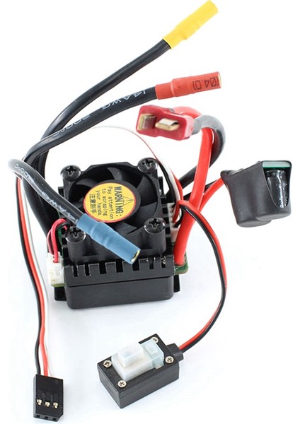 124016 124017 Rc Araba Yükseltme Parçaları Için Fırçasız Elektrikli Regülatör Esc (Yurt Dışından)