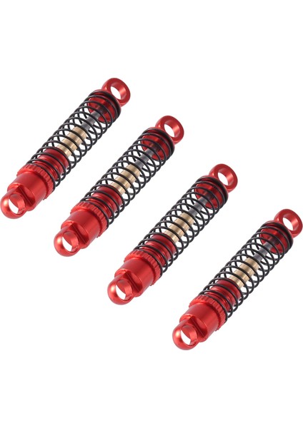 4 Adet 40MM Metal Yağ Sönümleyicisi Eksenel SCX24 C10 Jlu 1/24 Rc Paletli Araç Yükseltmeleri, Kırmızı (Yurt Dışından)