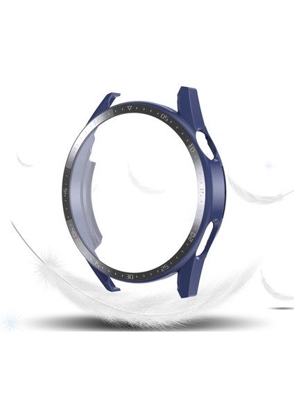 Huawei Watch Gt 3 46MM Için Pc+Temperli Gl Kılıf (Yurt Dışından)