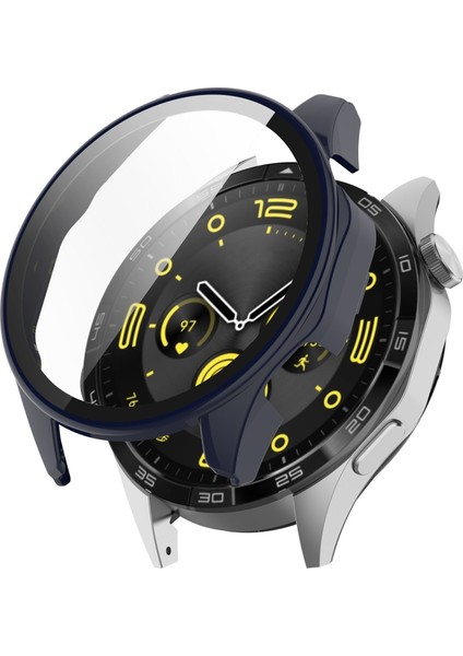 Huawei Watch Gt 4 46MM Için Pc + Temperli Film Izleme Kılıfı (Yurt Dışından)