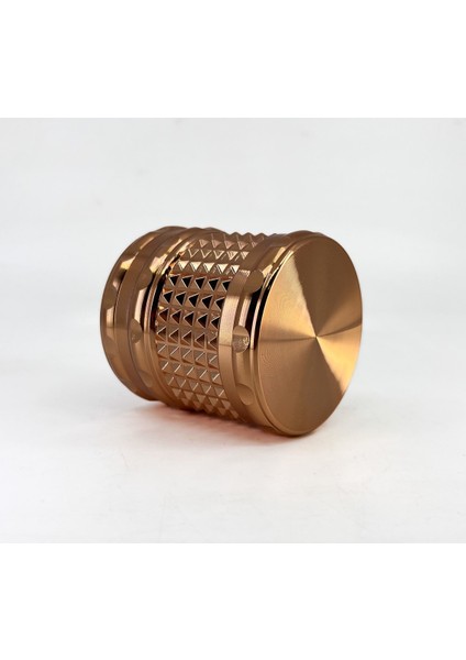 Metal Tüt*n Bitki Öğütücü/grinder - Rose Gold 65X65MM