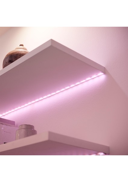 Renkli Ambiyans Akıllı Led Şerit 2 Metre (Güç Adaptörü dahildir) - Matter, Google Home, Alexa Uyumlu fiyatları