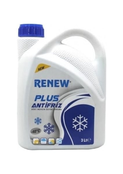 Antifiriz Mavi Organik 3 Litre -40 Rnw M97B44 3l MNR4000