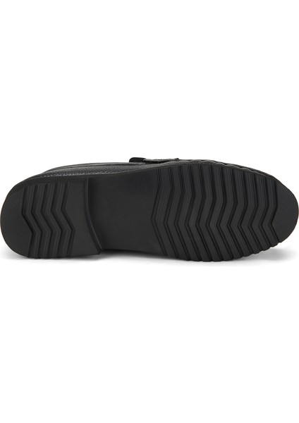 Rahel Siyah Erkek Günlük Deri Ayakkabı fırsatları