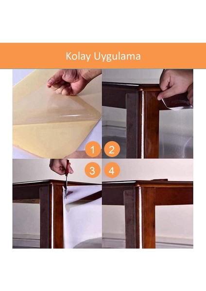 Yapışkanlı Tırmalama Koruyucu, 25x45 cm, 4'lü, Turuncu, Koltuk ve Mobilya Koruma fiyatları