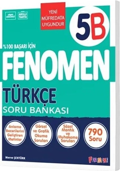 5. Sınıf Türkçe B Fenomen Soru Bankası