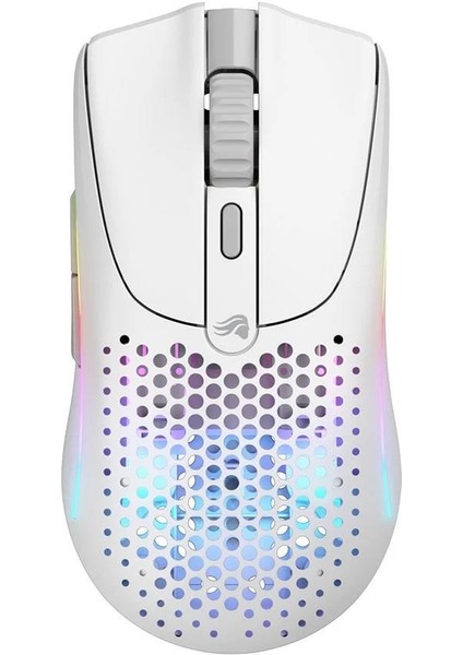 Glo-Ms-Omwv2-Mw Model O 2 Mini Beyaz Kablosuz Gaming Mouse