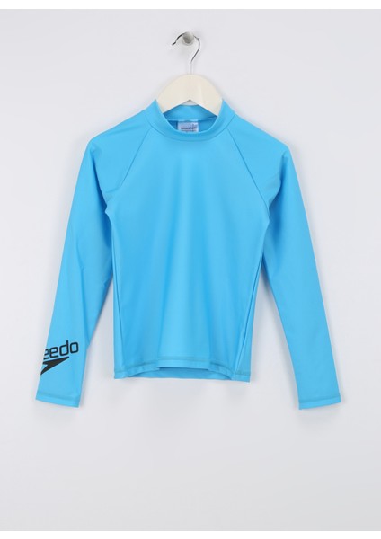 Uv Korumalı Üst, 9-10 Yaş, Mavi