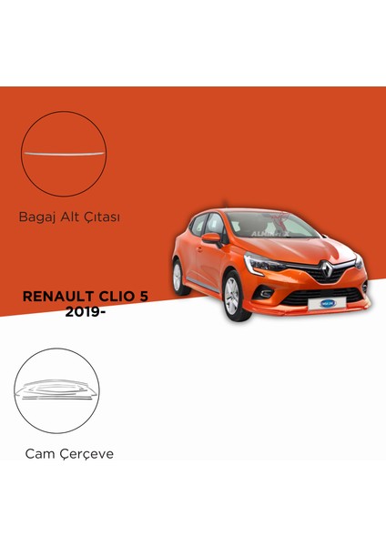Renault Clio 5 2019- Set 13 Prç