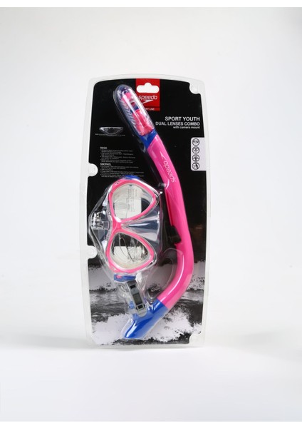 Maske & Snorkel, Bedensiz, Pembe