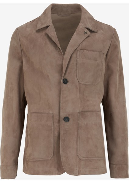 Basic Kahve Erkek Düz Ceket F4WM-CKT 2721