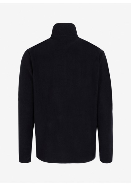 Siyah Erkek Dik Yaka Relaxed Polar Sweatshirt J4WM-SWT4444 fiyatları