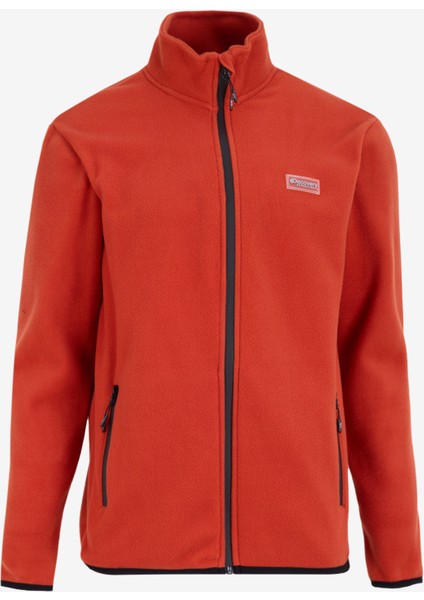 Düz Kiremit Erkek Polar Sweatshırt D4WM-SWT3994