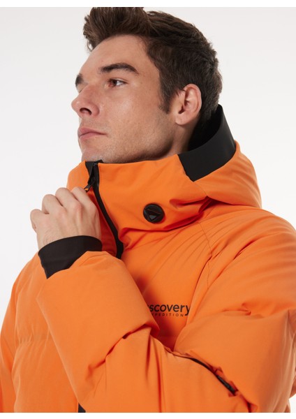 Turuncu Erkek Kayak Montu D4WM-MNT3600