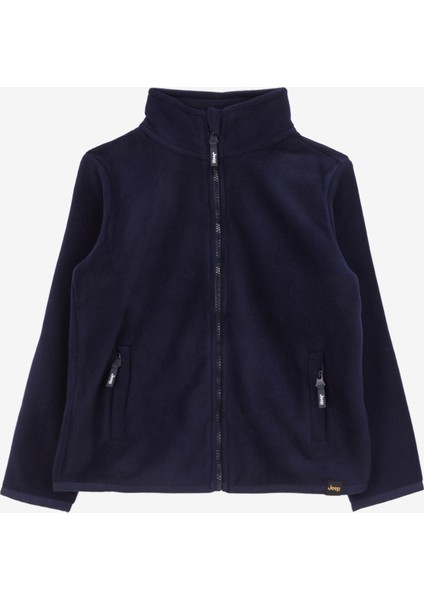 Düz Lacivert Erkek Polar Üst J4WB-SWT7702