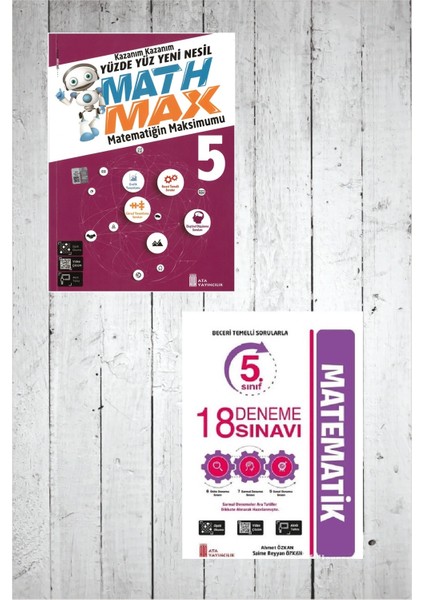 Ata 5.sınıf Math Max Soru Bankası -18 Deneme Sınavı