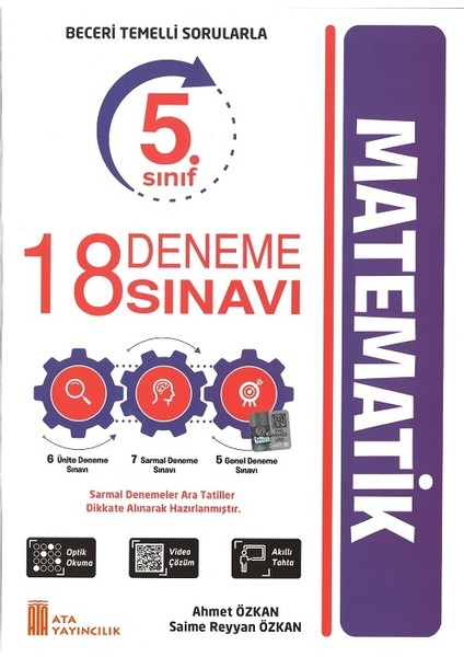 Ata 5.sınıf Math Max Soru Bankası -18 Deneme Sınavı