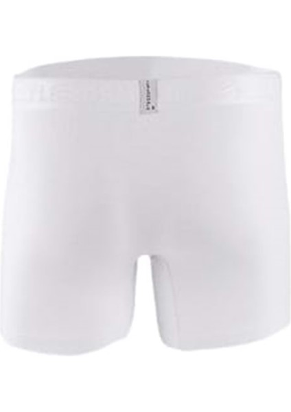 Erkek Likralı Boxer 034 (3 Paket) - Beyaz - Xxl