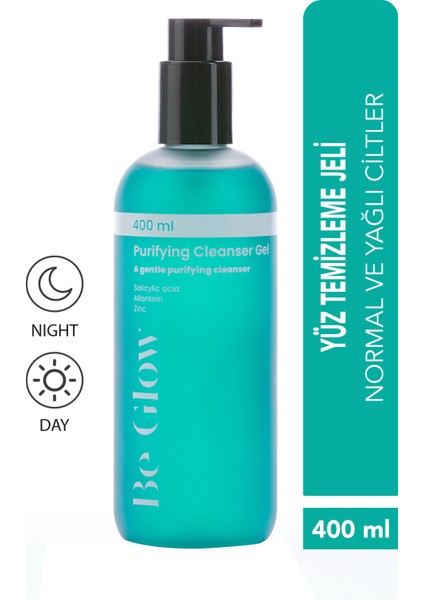 Be Glow Purifying Cleanser Gel / Yüz Temizleme Jeli 400 ml