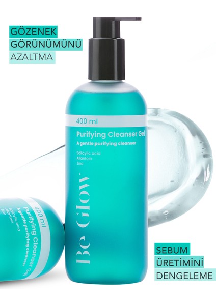 Be Glow Purifying Cleanser Gel / Yüz Temizleme Jeli 400 ml