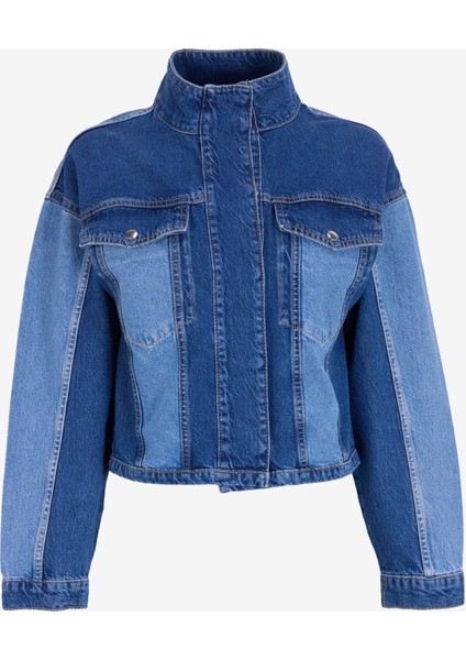 Mavi Kadın Rahat Kalıp Blok Denim Ceket M4WL-CKT-1080 indirimleri