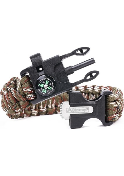 Çok Fonksiyonlu Paracord Kamuflaj Bileklik fiyatları