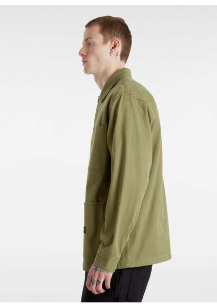 Yeşil Erkek Gömlek Yaka Normal Kalıp Gömlek VN000HNPZBF1-WESTFIELD Shacket indirimleri