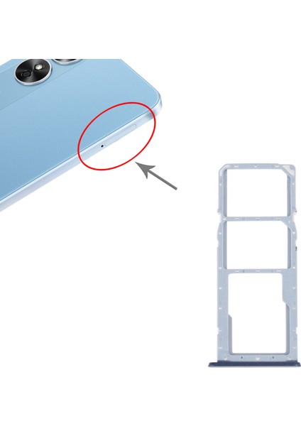 Oppo A17 Sım + Tepsi + Mikro Sd Kart Tepsisi Için (Yurt Dışından)