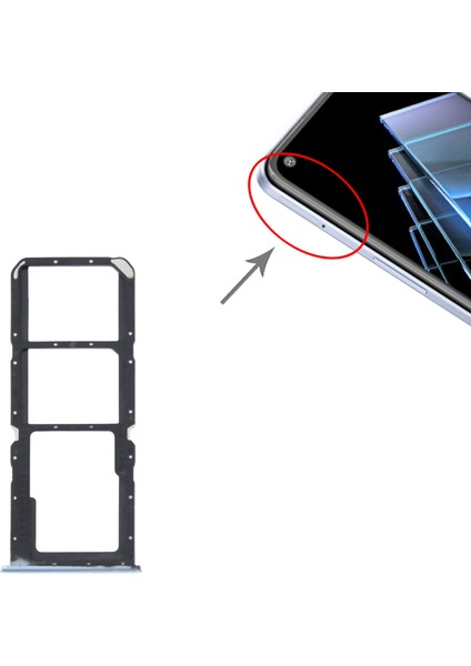 Oppo K9X Sım + Tepsi + Mikro Sd Kart Tepsisi Için (Yurt Dışından)