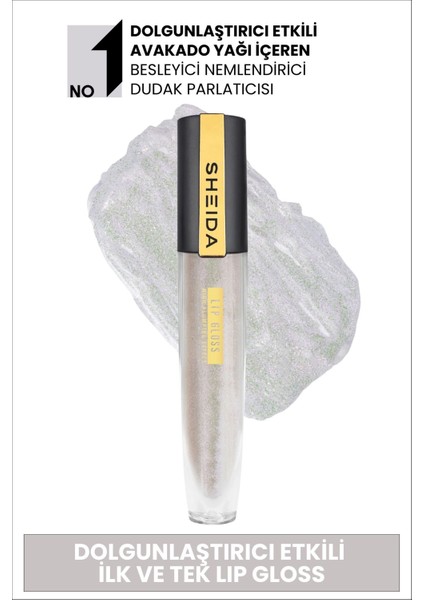 Dolgunlaştırıcı Etkili Dudak Parlatıcısı Lipgloss - Metalik Kırmızı No:54 Besleyici & Parlak Etki